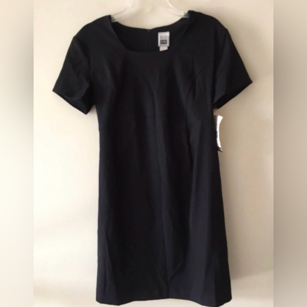 Take Nine Maternity Black Short Sleeve Tie Back Dress